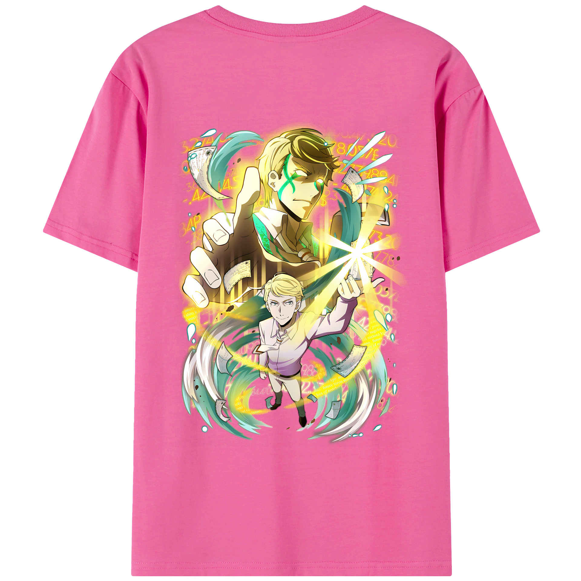 （画像用） 文豪ストレイドッグス Bungo Stray Dogs レディース半袖Tシャツ(バックプリント)